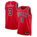 Chicago Bulls Icon Edition Swingman Jersey - Red - Josh Giddey - Unisex