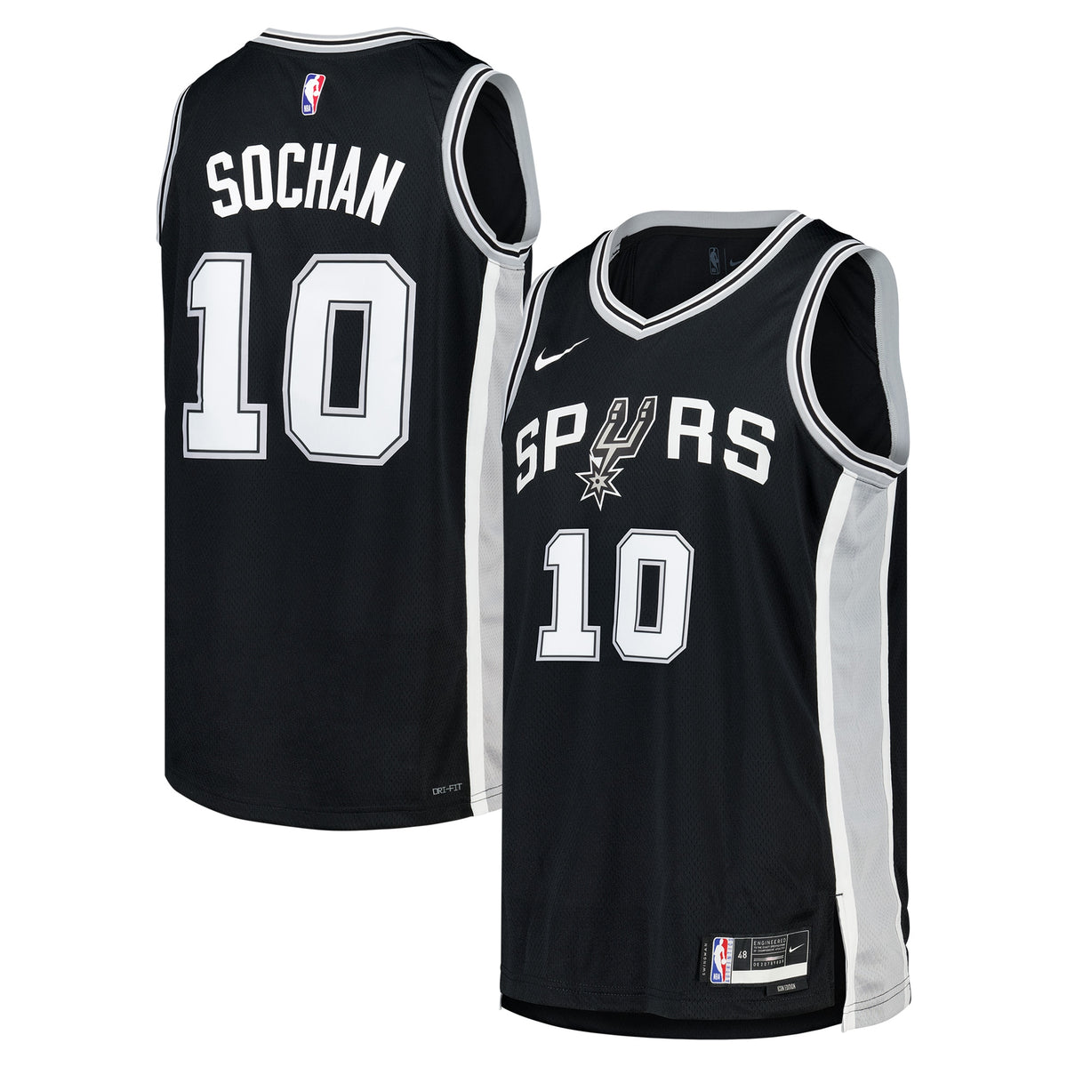 San Antonio Spurs Icon Jersey - Jeremy Sochan - Unisex