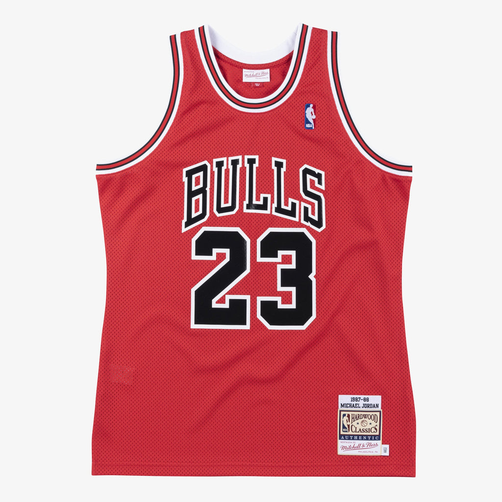 Chicago Bulls Authentic Jersey Michael Jordan 1987-88