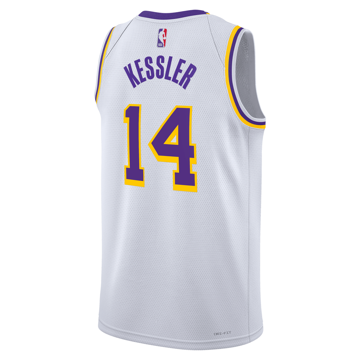 Los Angeles Lakers Association Edition Edition Swingman Jersey - White - Walker Kessler - Unisex