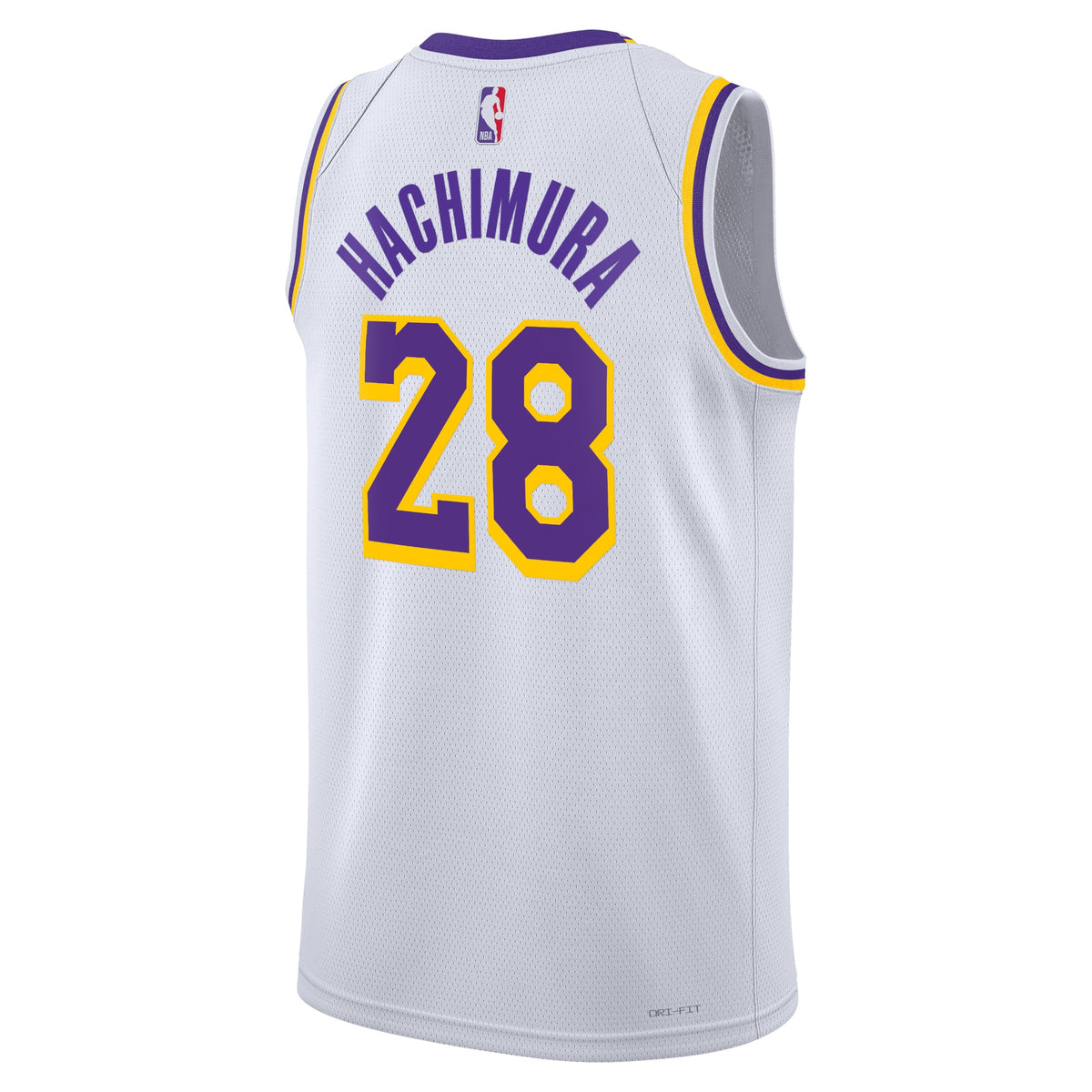 Los Angeles Lakers Association Edition Swingman Jersey - White - Rui Hachimura - Unisex
