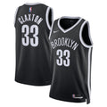 Brooklyn Nets Icon Edition Swingman Jersey - Black - Nic Claxton - Unisex