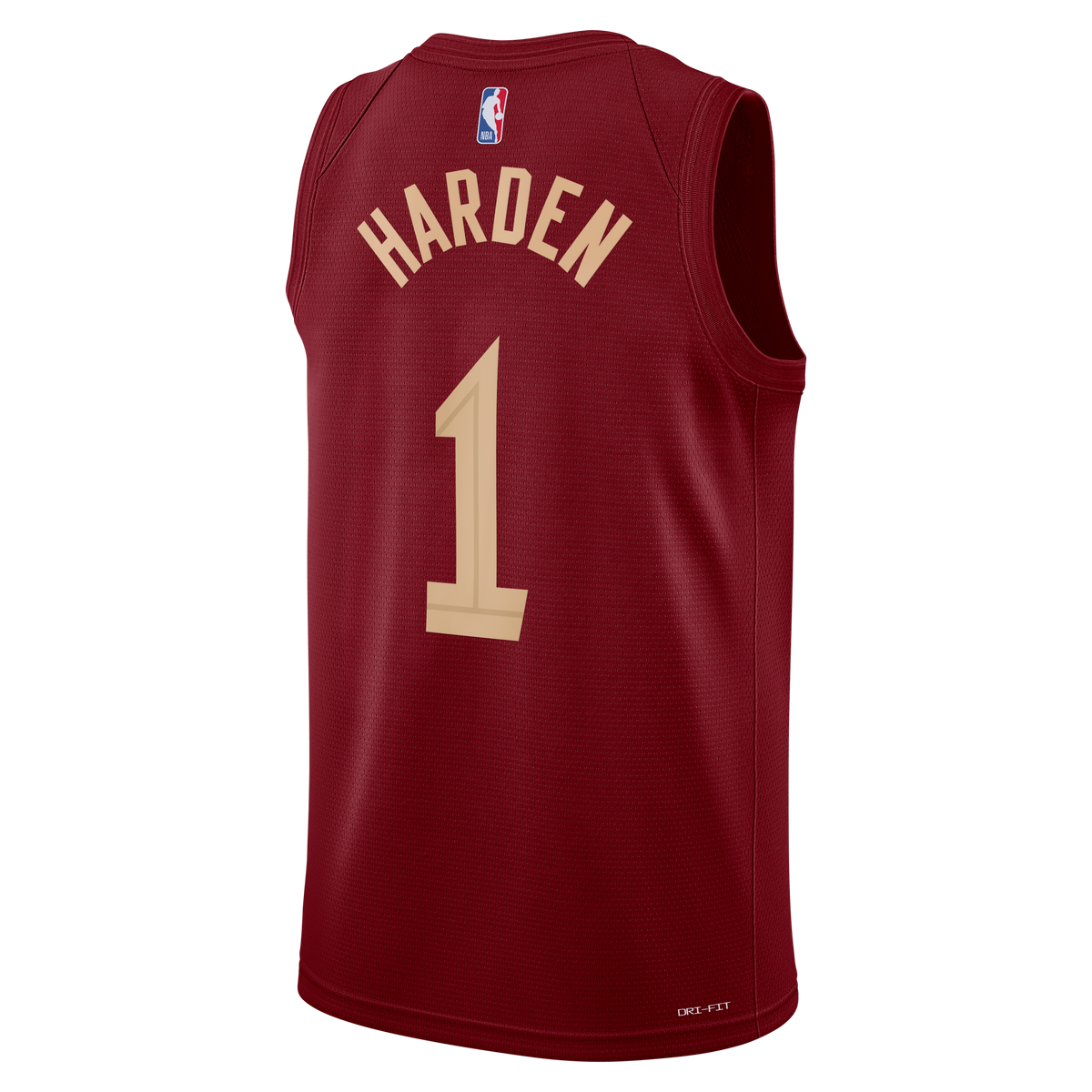 Cleveland Cavaliers Icon Edition Swingman Jersey - Wine - James Harden - Unisex