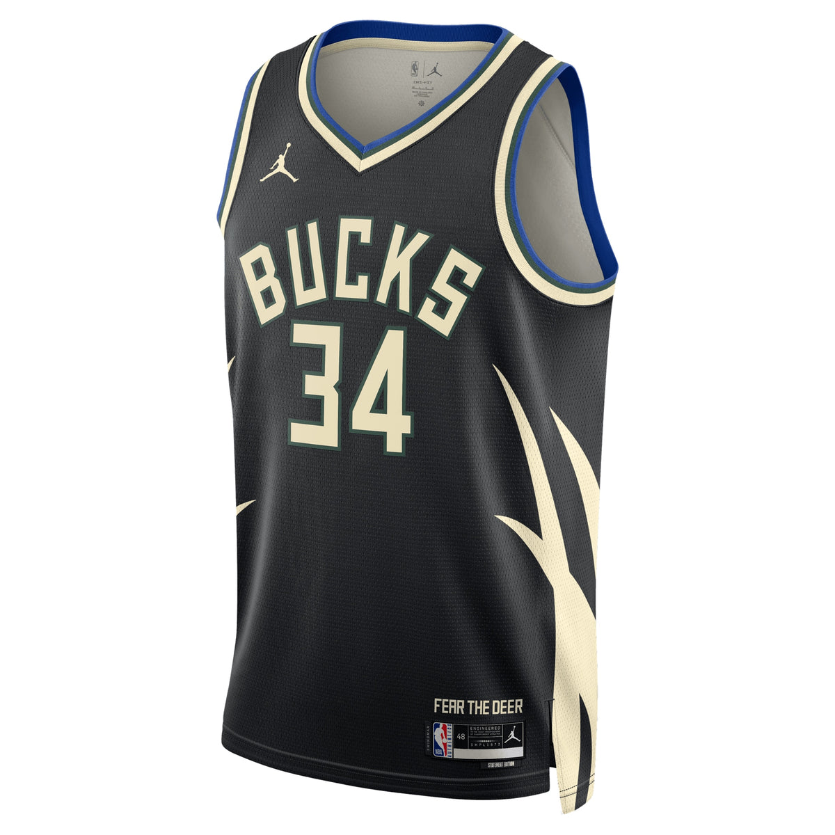 Milwaukee Bucks Giannis Antetokounmpo Jordan Dri-FIT NBA Swingman Jersey - Mens
