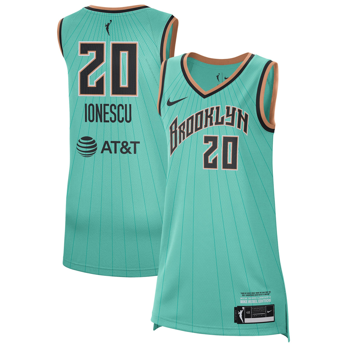 New York Liberty Rebel Jersey - Sabrina Ionescu - Unisex