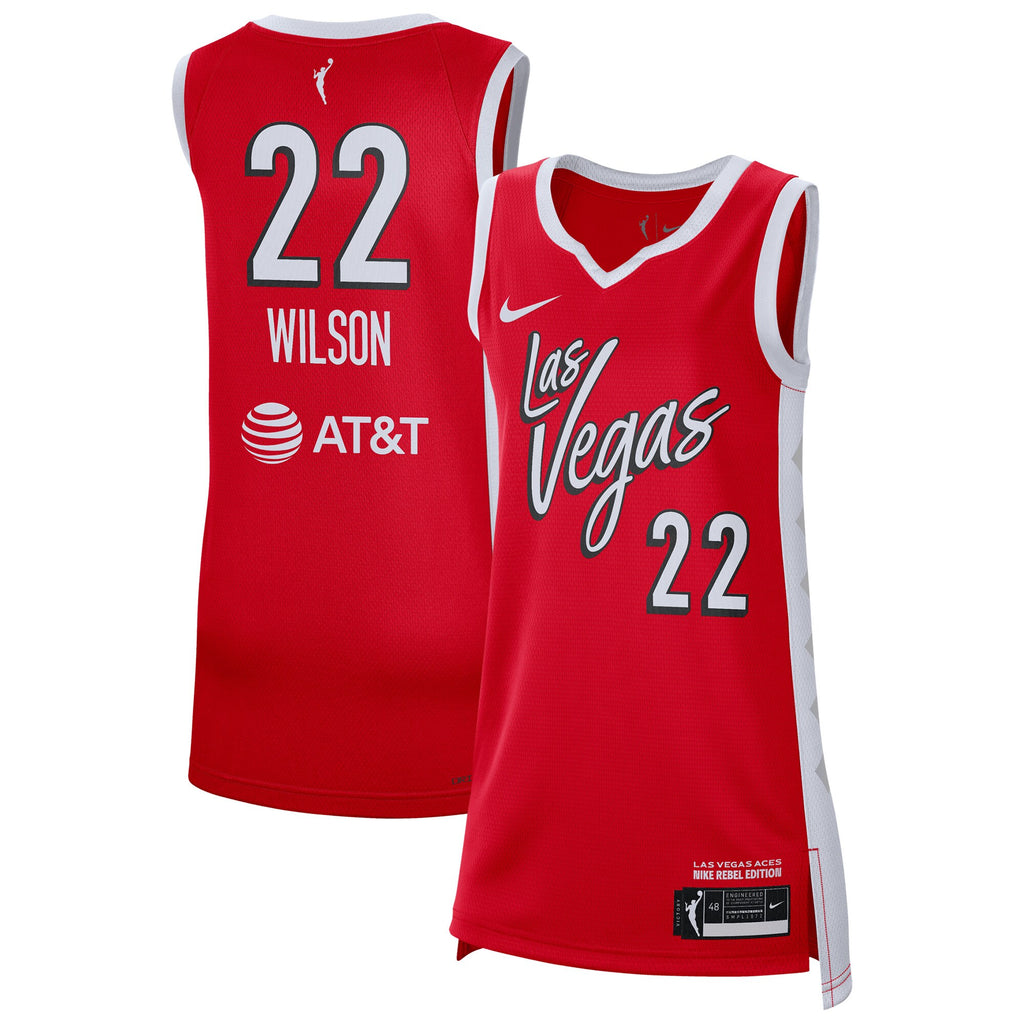 Las Vegas Aces Rebel Jersey - A'Ja Wilson
