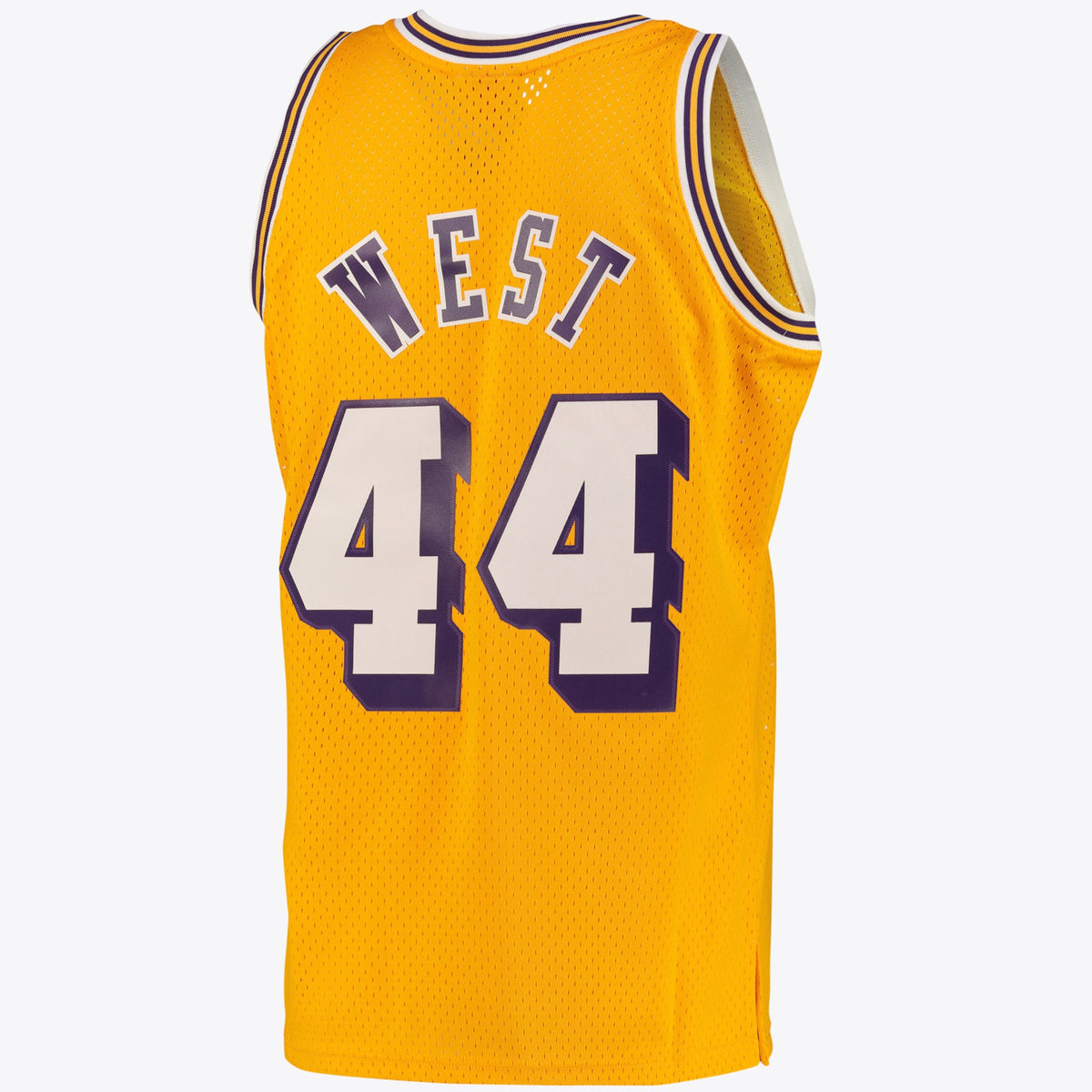 Los Angeles Lakers Jerry West Road Swingman Jersey - Light Gold - Mens