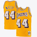 Los Angeles Lakers Jerry West Road Swingman Jersey - Light Gold - Mens