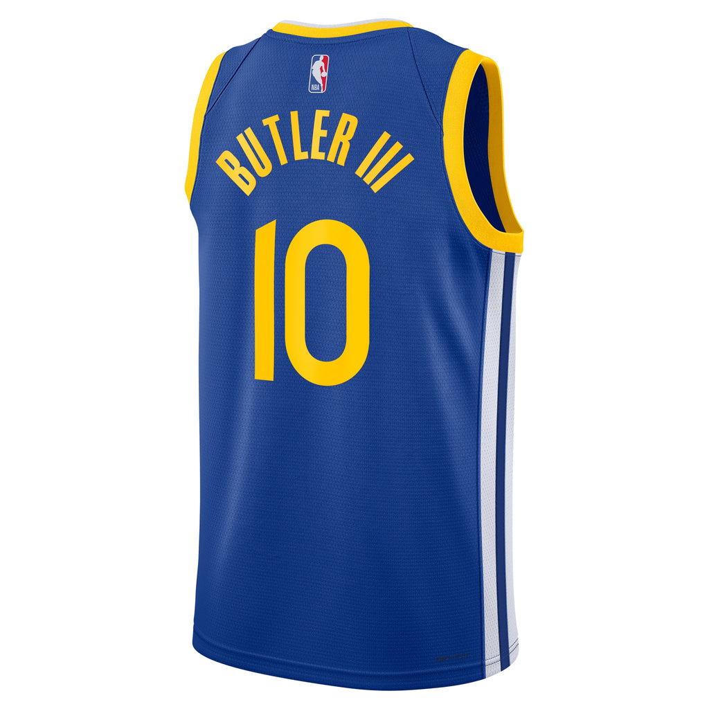Golden State Warriors Icon Edition Swingman Jersey - Royal - Jimmy Butler III - Unisex