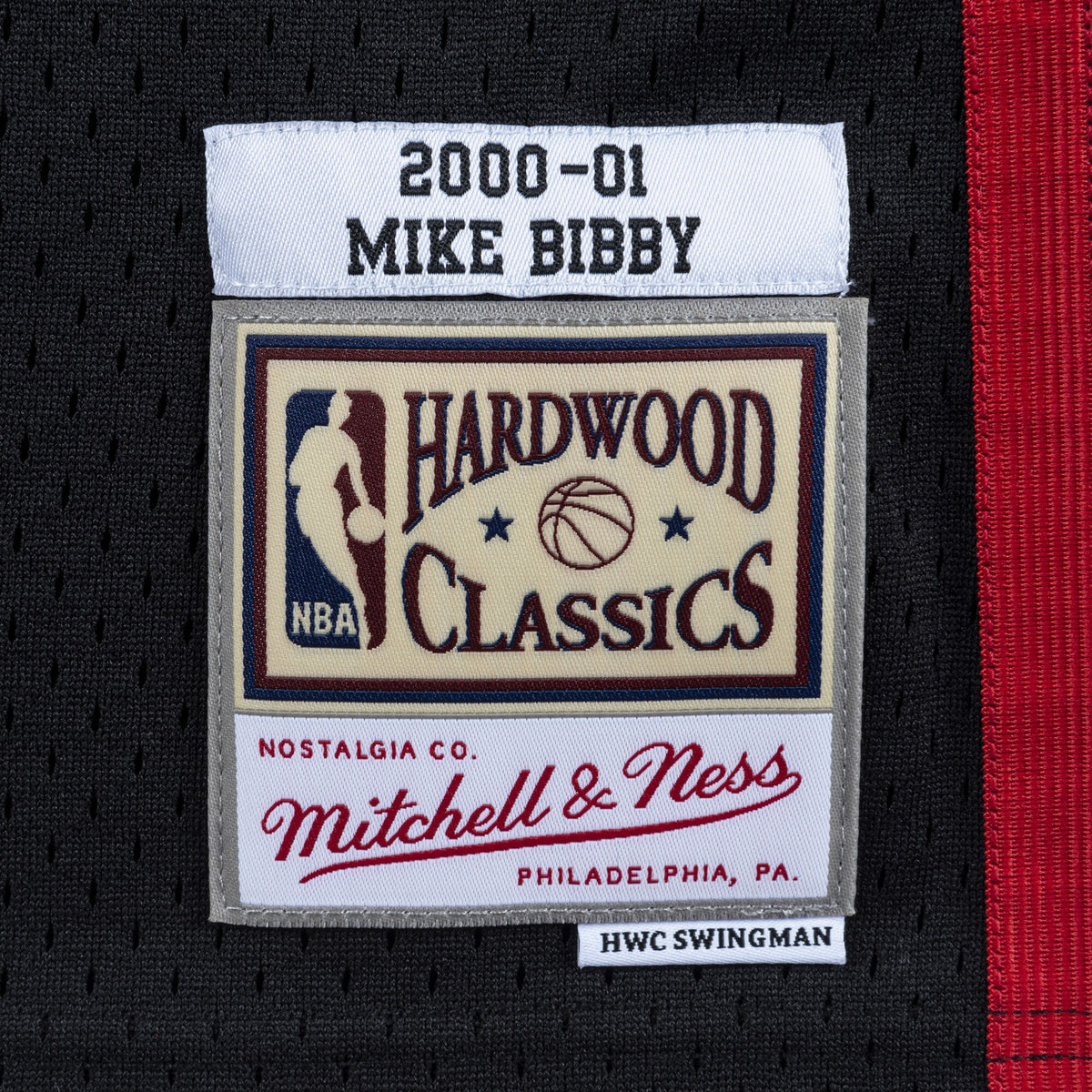 Vancouver Grizzlies Mike Bibby 2000 Swingman Authentic Jersey - Black
