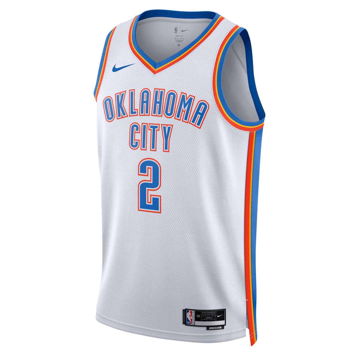 Oklahoma City Thunder Association Swingman Jersey - Gilgeous-Alexander - Unisex