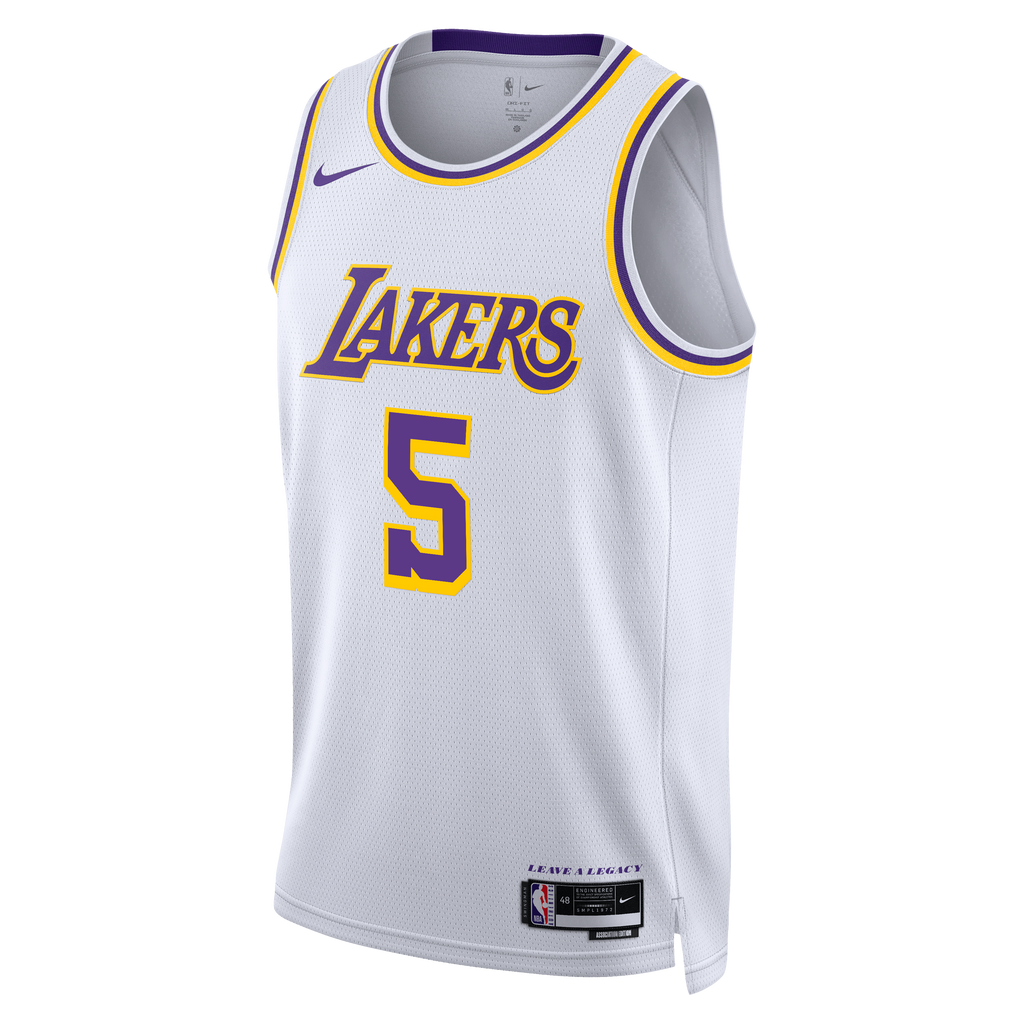 Los Angeles Lakers Association Edition Edition Swingman Jersey - White - Quentin Grimes - Unisex
