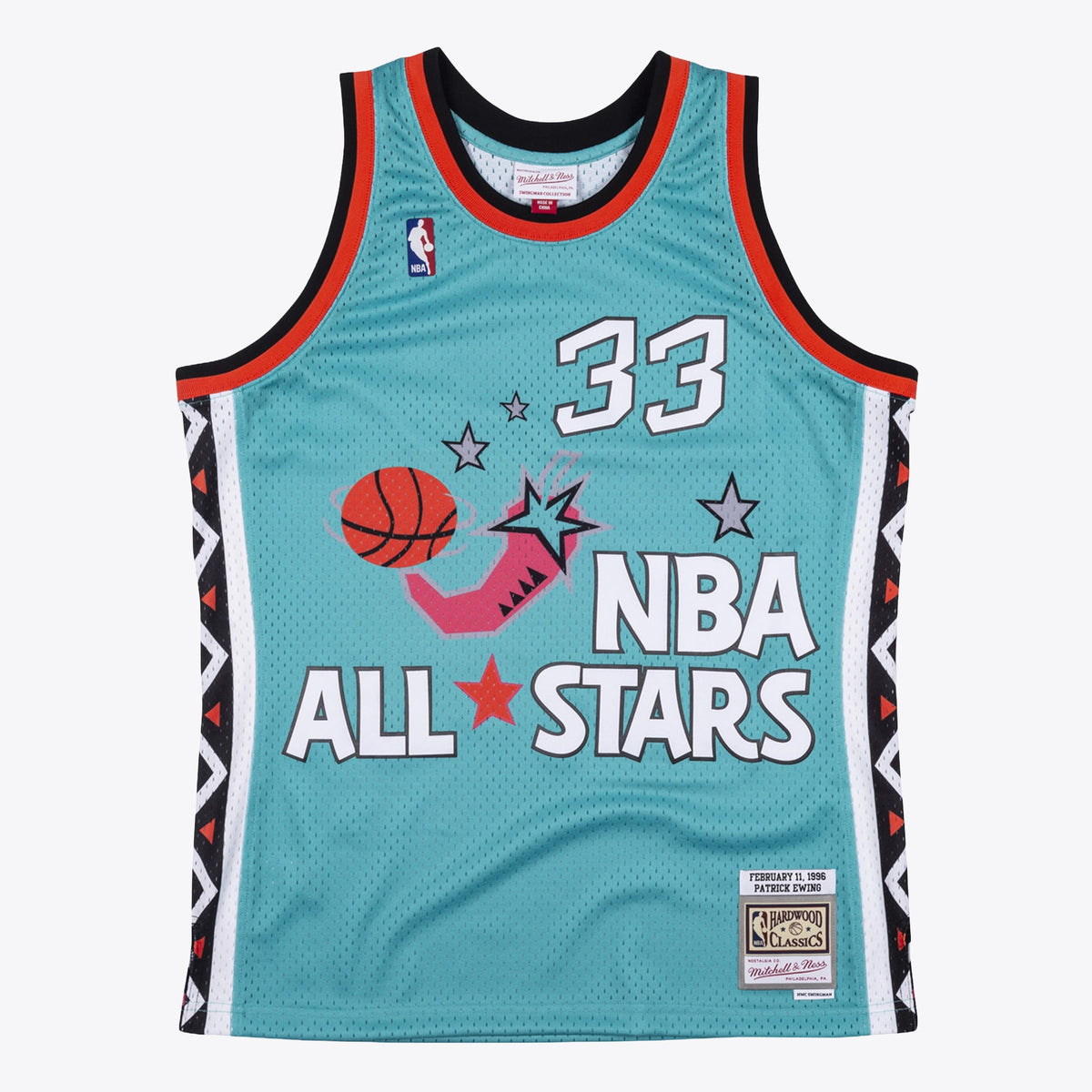 NBA Patrick Ewing 1996 All-Star Swingman Authentic Jersey - Teal