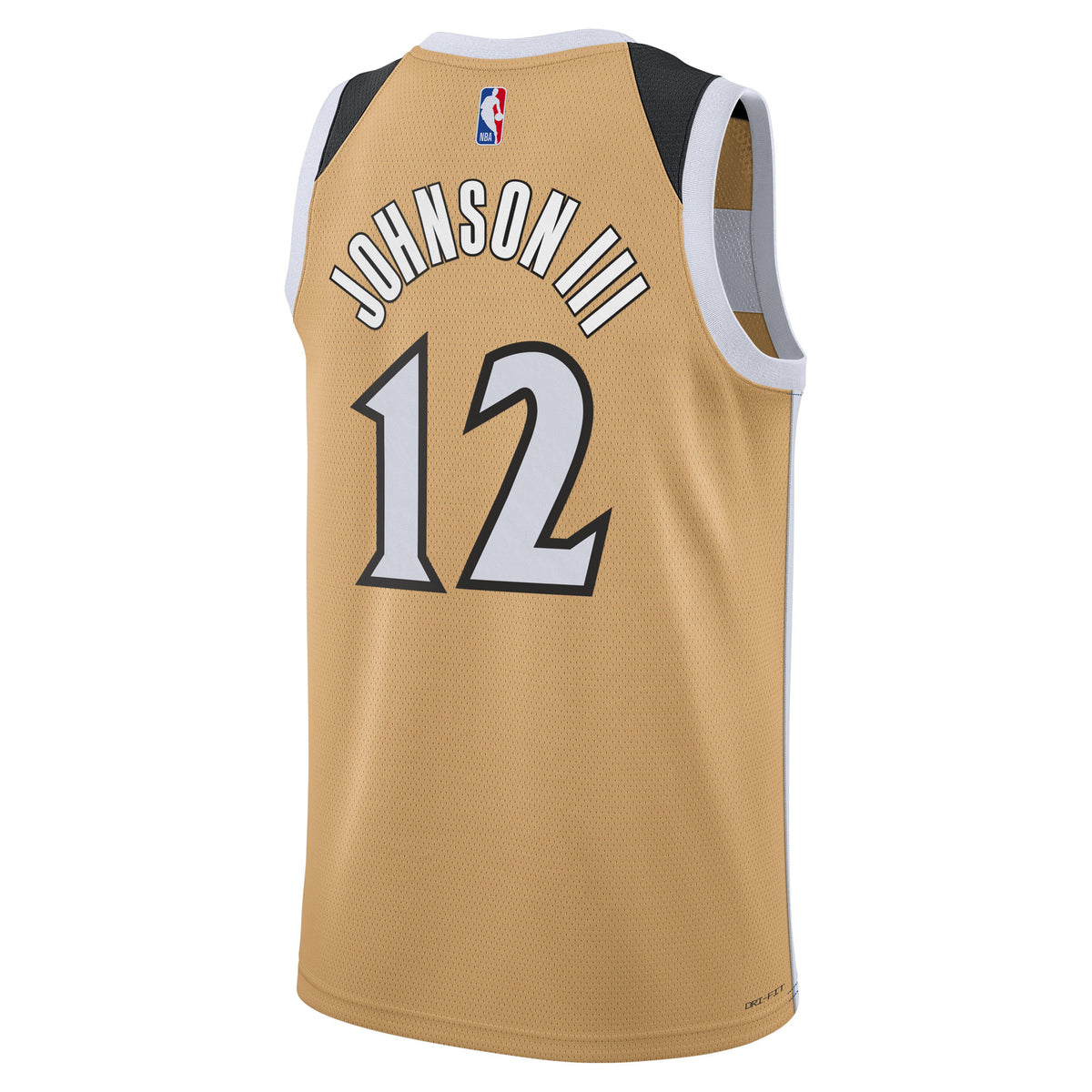 Washington Wizards 2025/26 City Edition Swingman Jersey - Tan - Tre Johnson III - Unisex