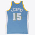 Denver Nuggets Carmelo Anthony 2003-04 Hardwood Classics Road Swingman Jersey - Blue - Mens