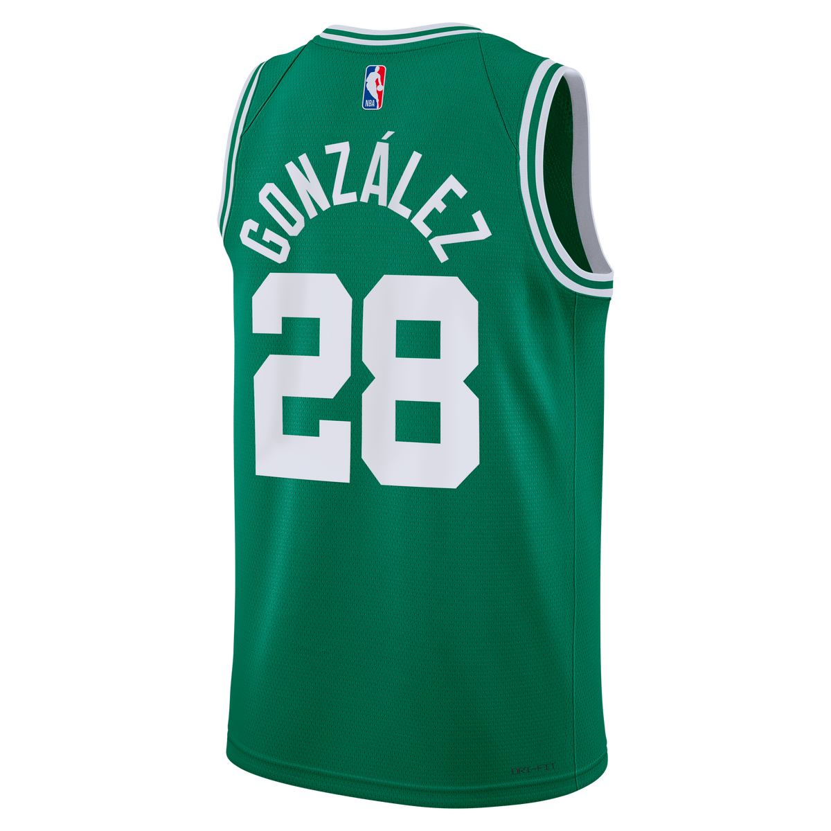 Boston Celtics Icon Edition Swingman Jersey - Kelly Green - Hugo González - Unisex