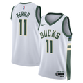 Milwaukee Bucks Association Edition Swingman Jersey - White - Tyler Herro - Unisex