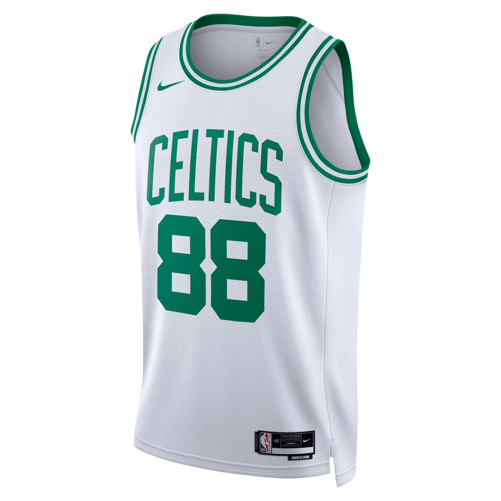 Boston Celtics Association Edition Swingman Jersey - White - Neemias Queta - Unisex