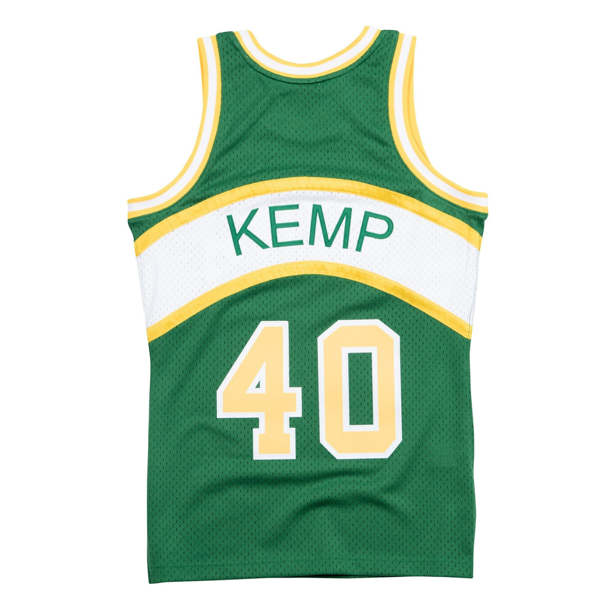 Seattle Supersonics Shawn Kemp Hardwood Classics Road Swingman Jersey - Mens