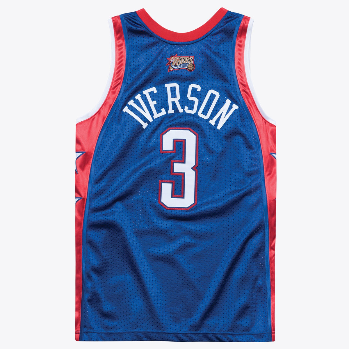 NBA Allen Iverson 2004 All-Star Authentic Jersey - Royal - Mens