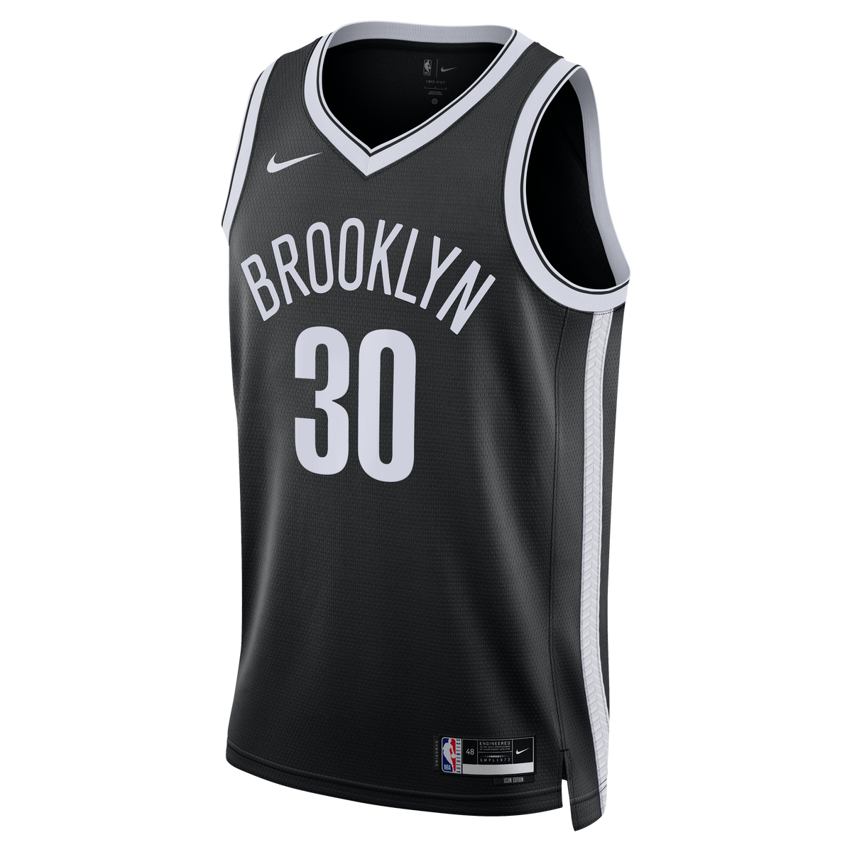 Brooklyn Nets Icon Swingman Jersey - Black - Julius Randle - Unisex