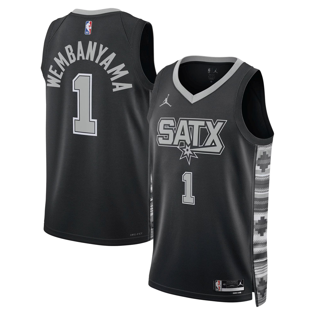 San Antonio Spurs Jordan Brand Statement Edition Swingman Jersey - Victor Wembanyama - Unisex
