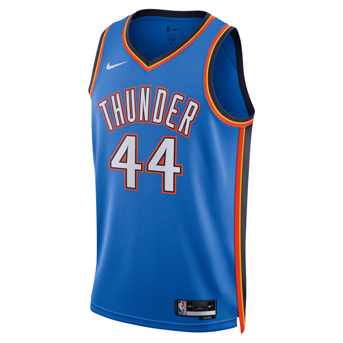 Oklahoma City Thunder Icon Swingman Jersey - Blue - Nikola Topić - Unisex