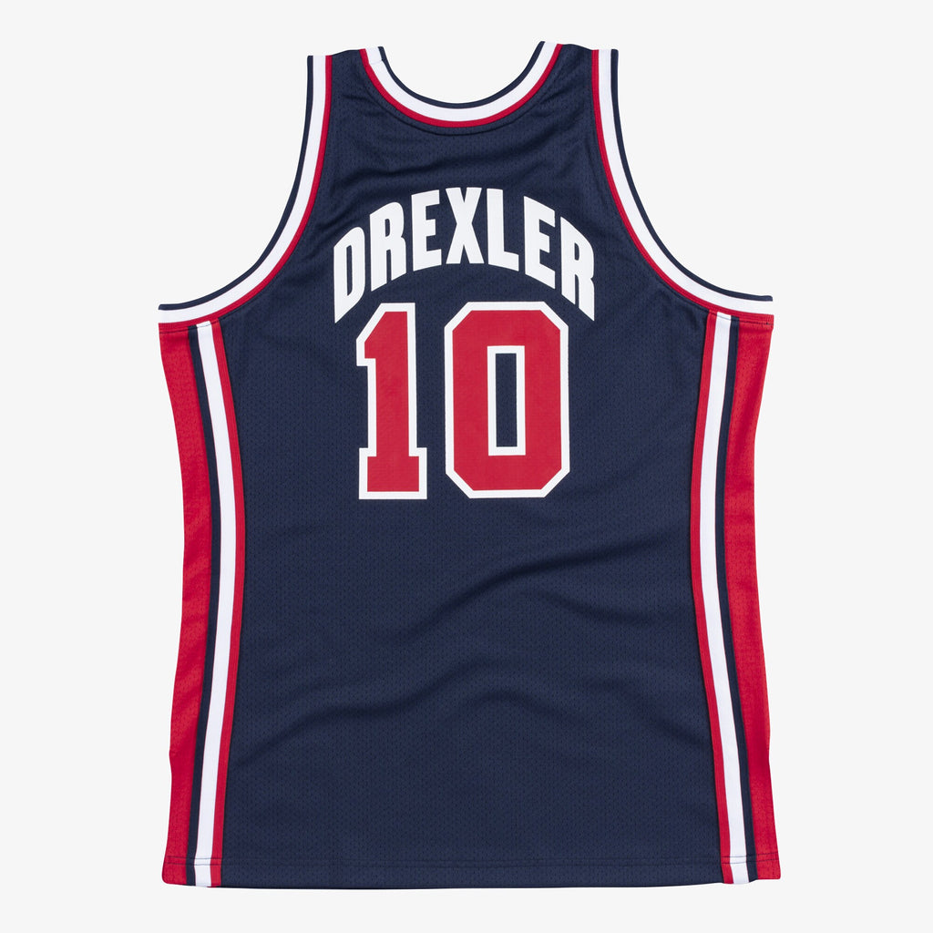 USA Basketball Authentic Jersey Clyde Drexler 1992