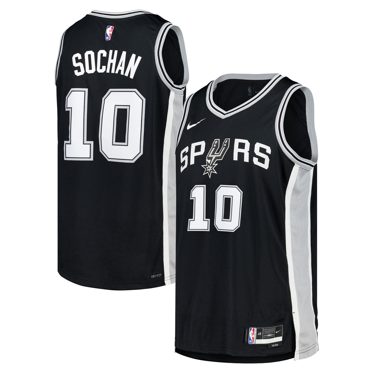 San Antonio Spurs Icon Jersey - Jeremy Sochan - Unisex