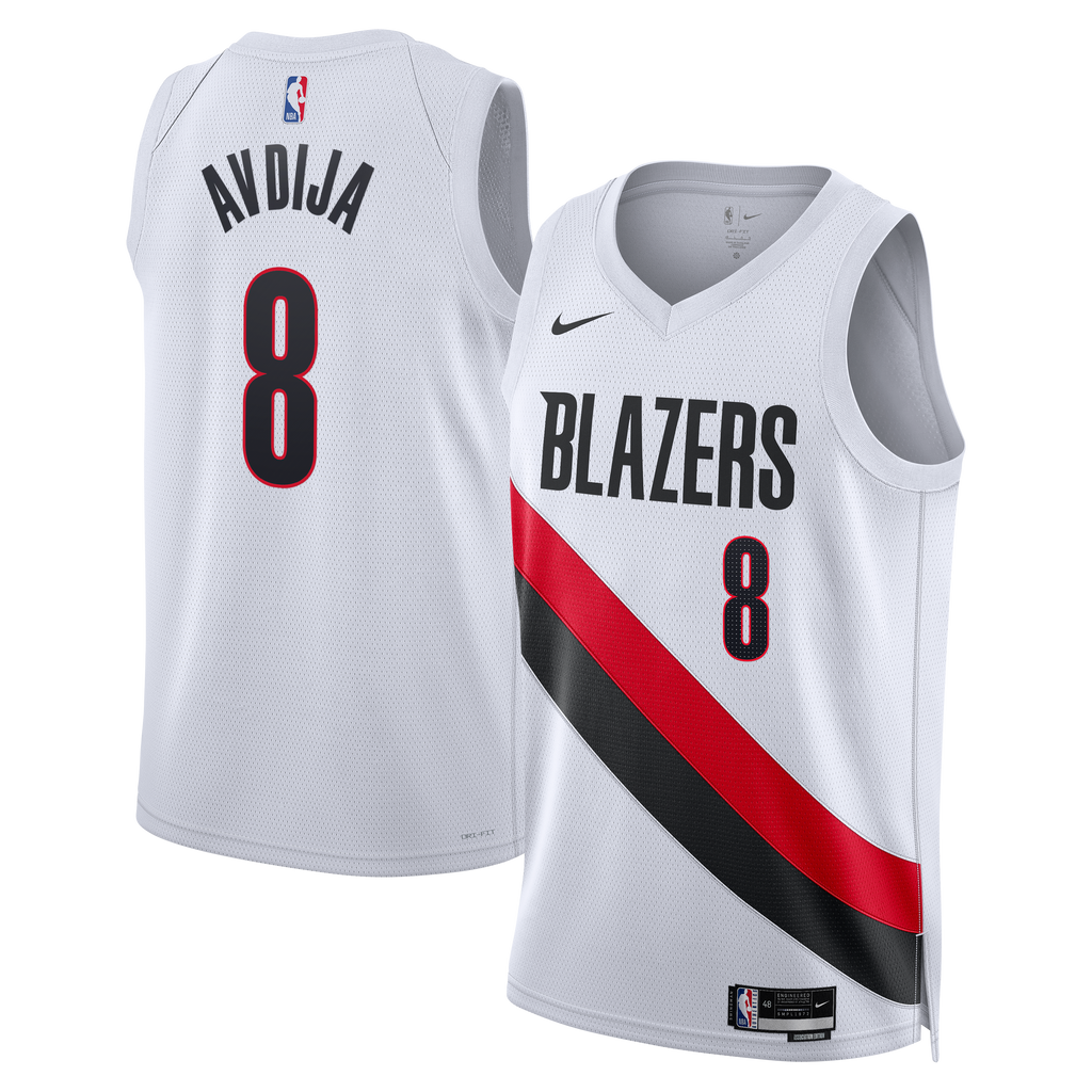 Portland Trail Blazers Replica Association Edition Swingman Jersey - White - Deni Avdija - Unisex