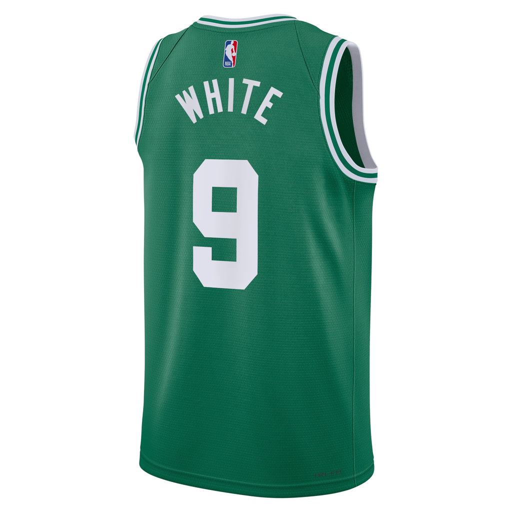 Boston Celtics Icon Edition Swingman Jersey - Kelly Green - Derrick White - Unisex