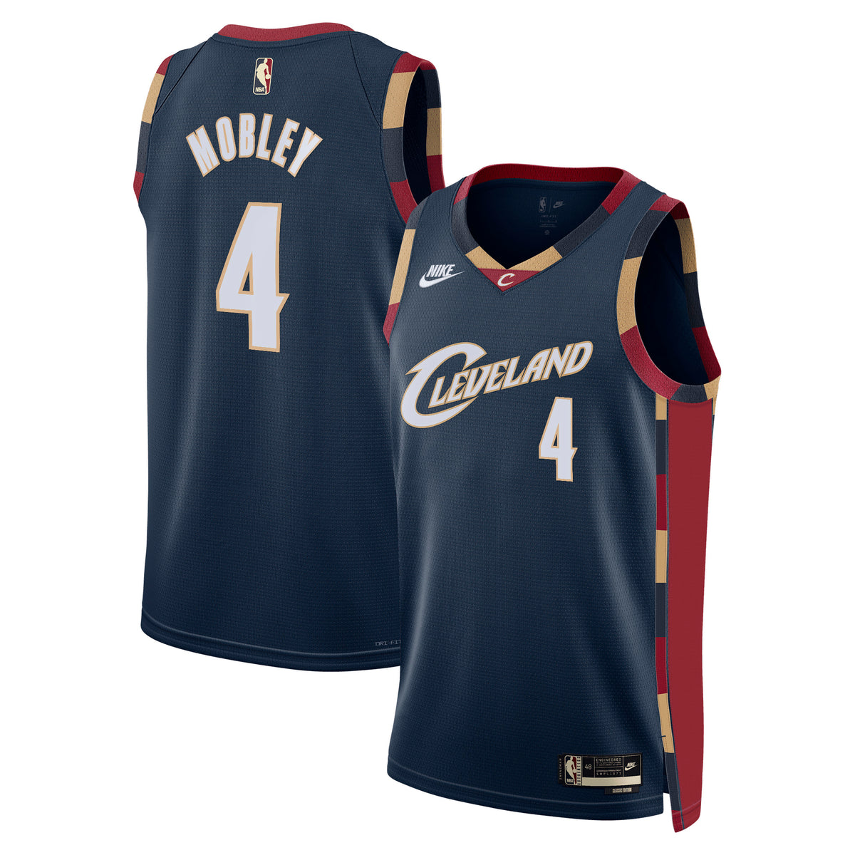 Cleveland Cavaliers Classic Edition Jersey - Navy - Evan Mobley - Unisex