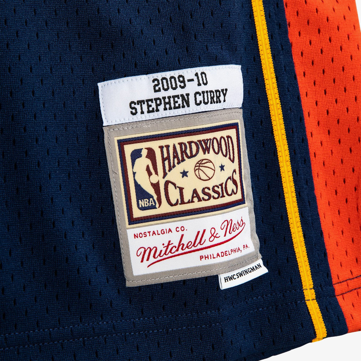 Golden State Warriors Swingman Jersey Road Steph Curry 2009-10