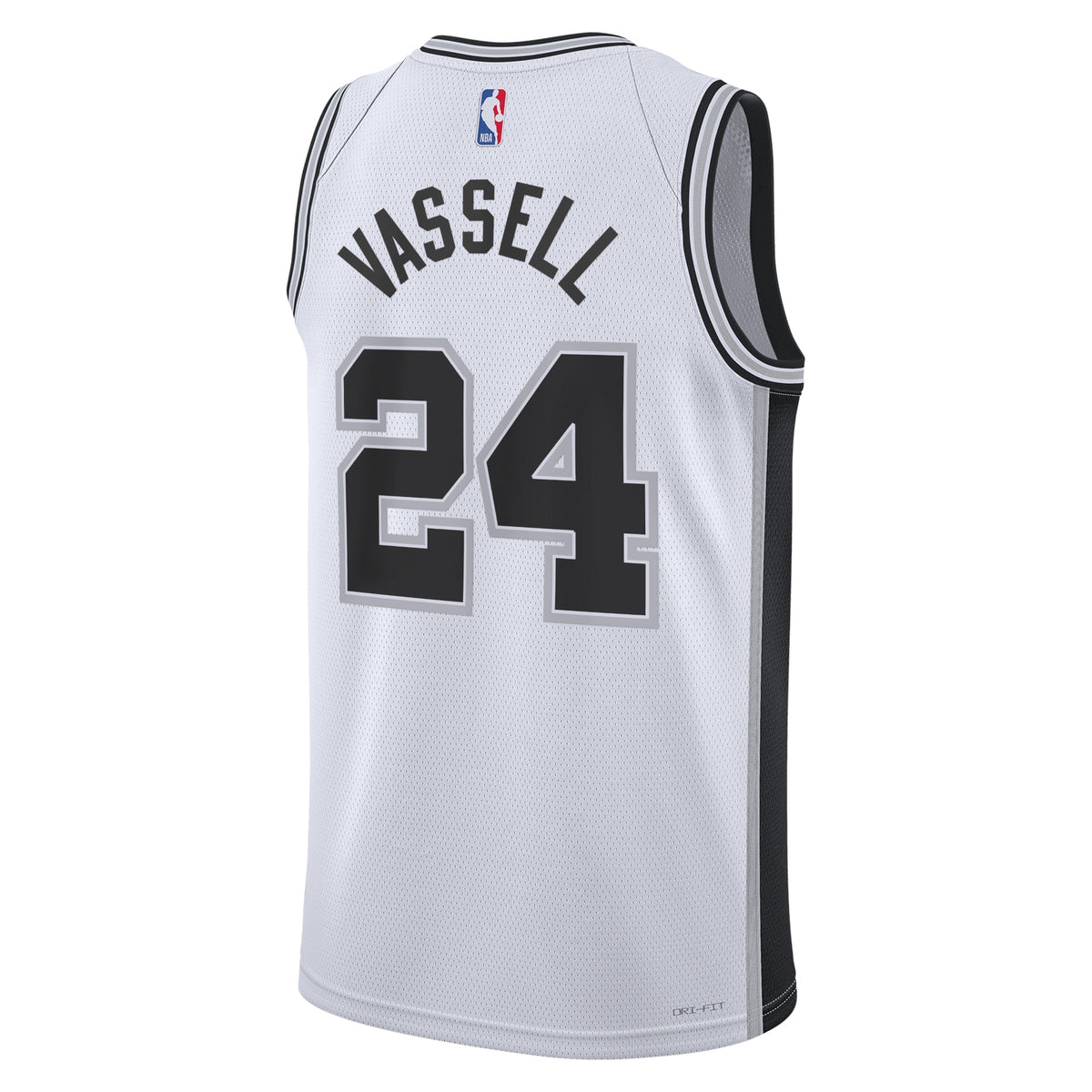 San Antonio Spurs Association Edition Swingman Jersey - White - Devin Vassell - Unisex