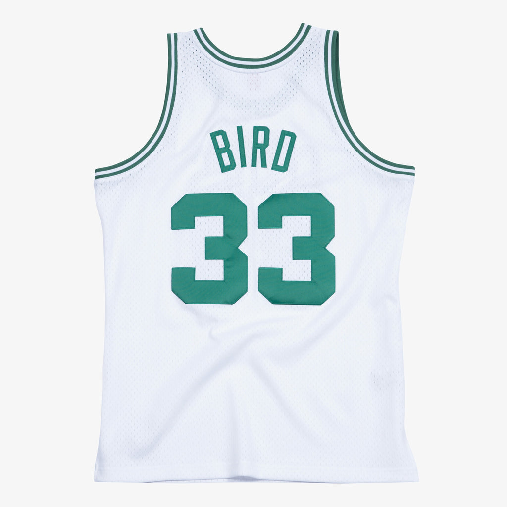 Boston Celtics Swingman Jersey Home Larry Bird 1985-86