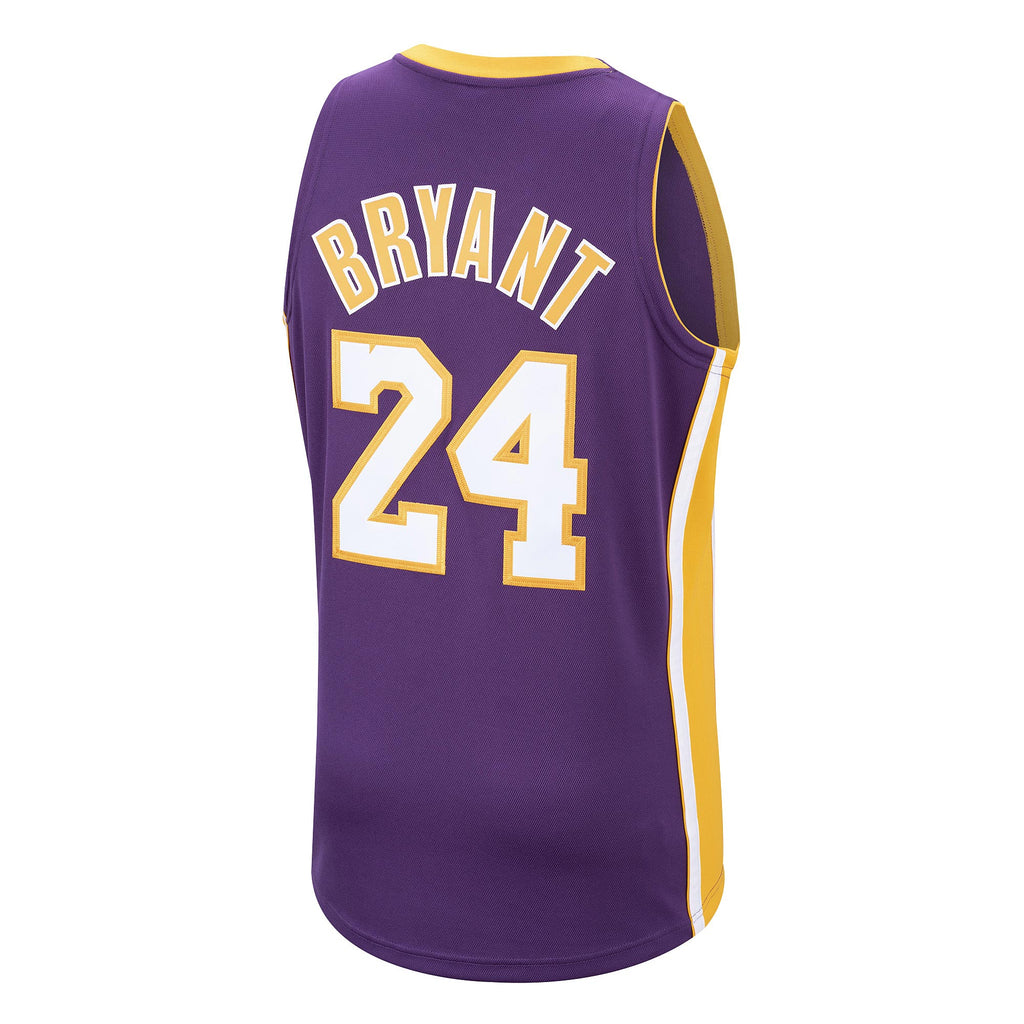Los Angeles Lakers Kobe Bryant 2008 Road Authentic Jersey - Purple - Mens