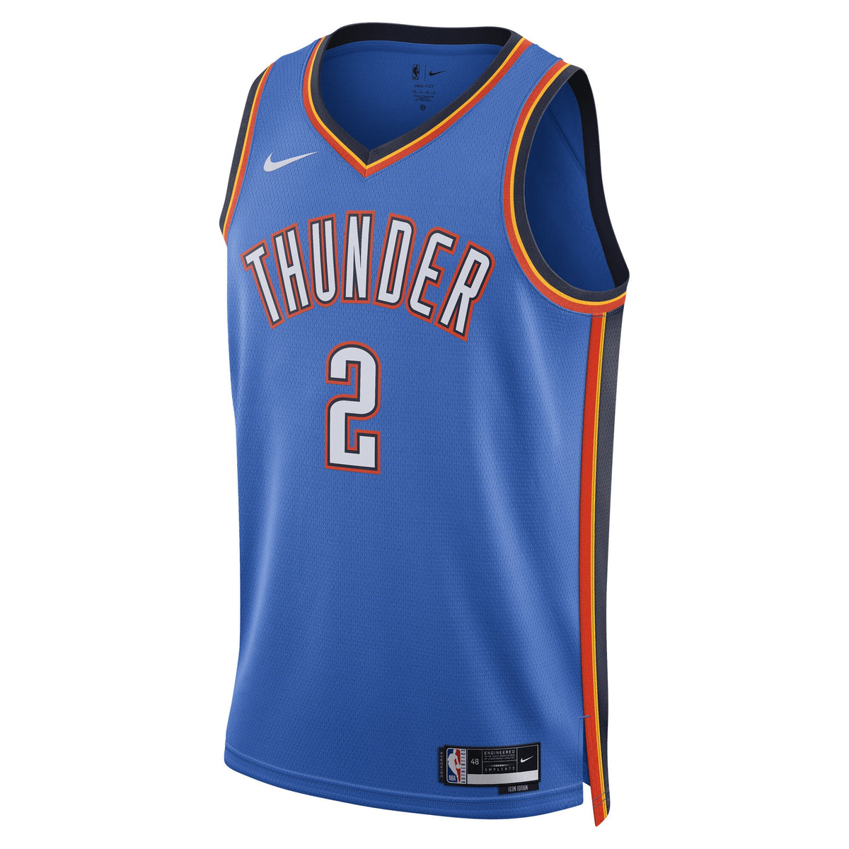 Oklahoma City Thunder Replica Icon Swingman Jersey - Gilgeous-Alexander - Unisex