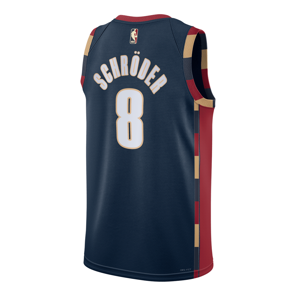 Cleveland Cavaliers Classic Edition Swingman Jersey - Navy - Dennis Schröder - Unisex