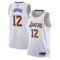 Los Angeles Lakers Association Edition Swingman Jersey - White - Jake LaRavia - Unisex