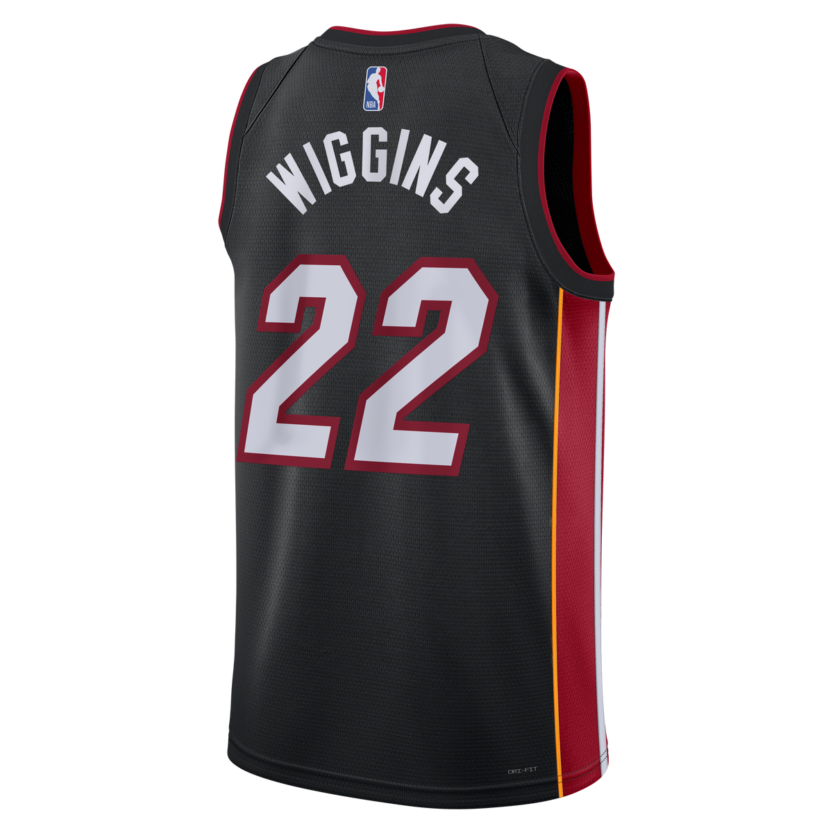 Miami Heat Icon Edition Swingman Jersey - Black - Andrew Wiggins - Unisex