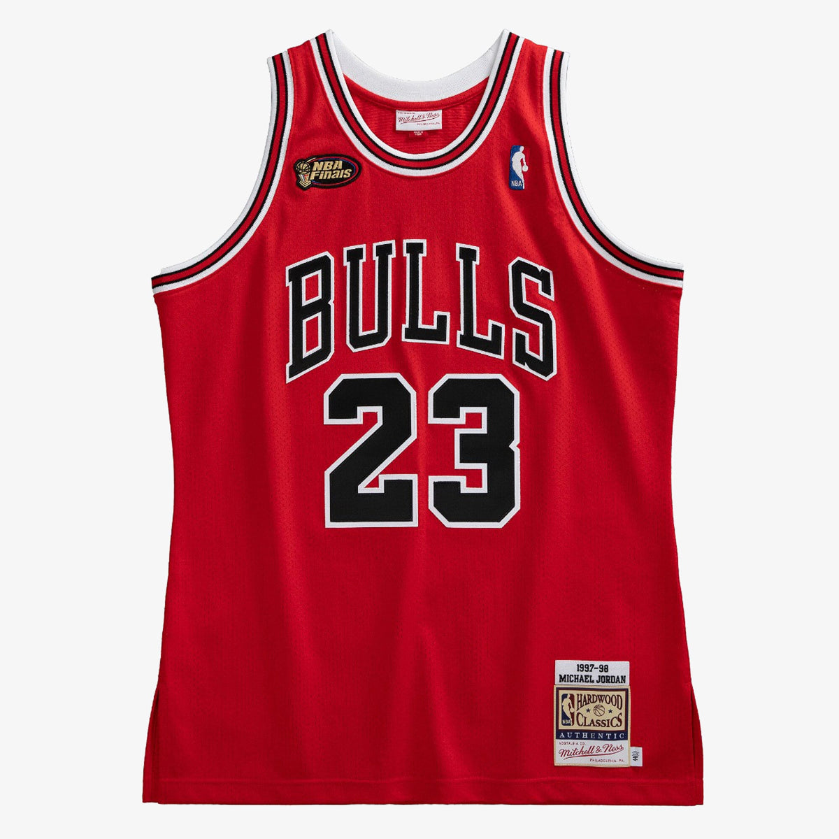 Chicago Bulls Authentic Jersey Road Finals Michael Jordan 1997-98
