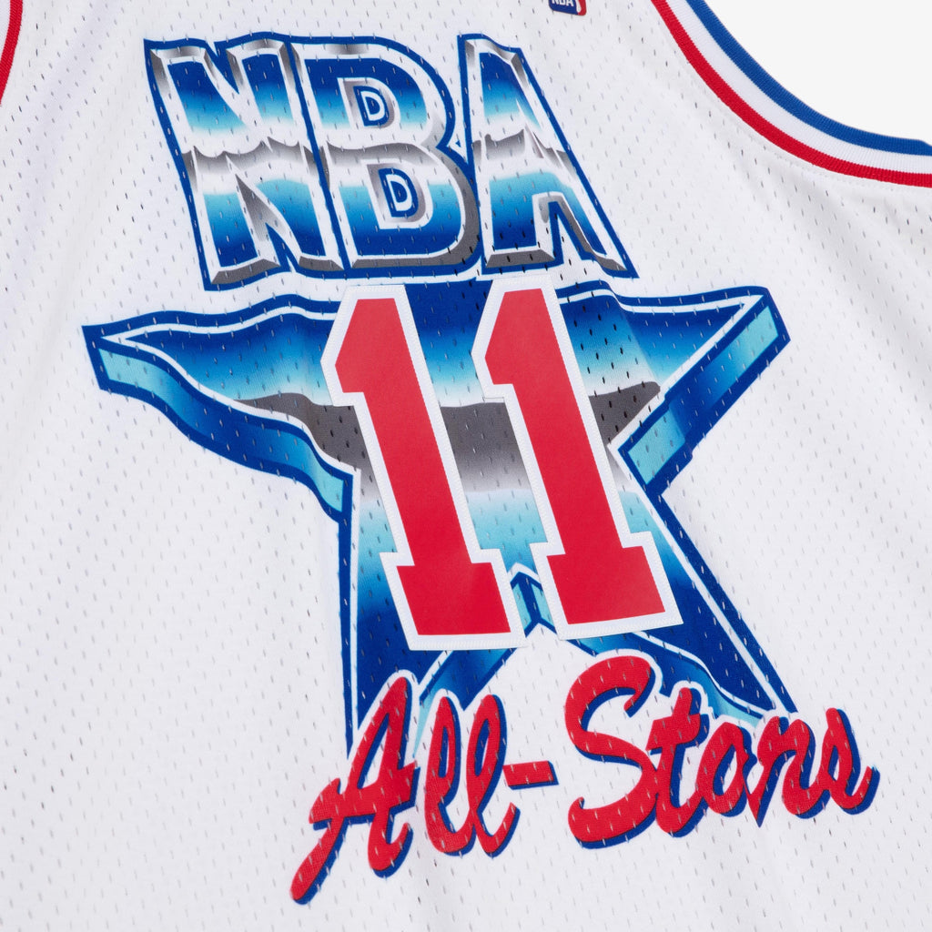 NBA Isiah Thomas 1992 All-Star East Authentic Jersey - White