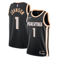 Atlanta Hawks 2025/26 City Edition Swingman Jersey - Black - Jalen Johnson - Unisex