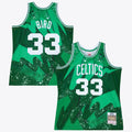 Boston Celtics Larry Bird 1985 Hyper Hoops Swingman Jersey - Green