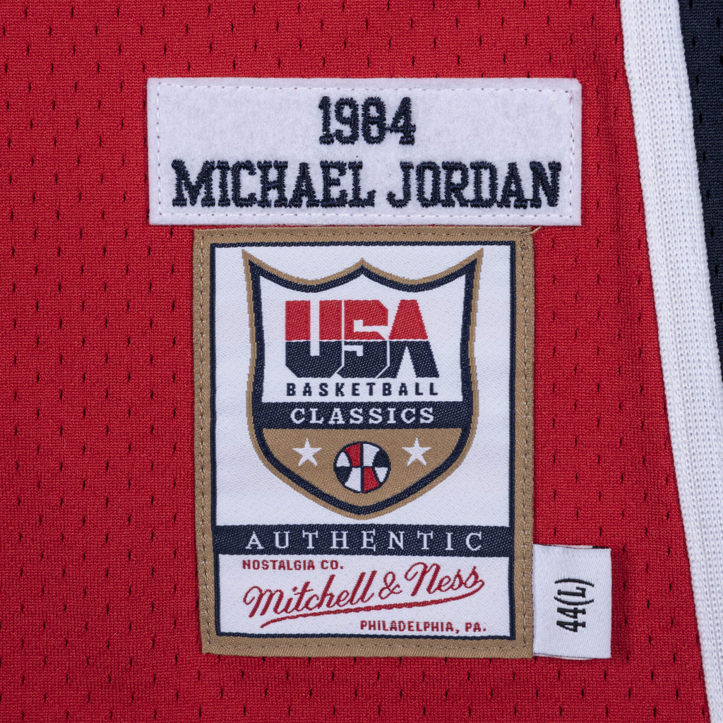USA Basketball Authentic Jersey Michael Jordan 1984