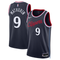 Los Angeles Clippers Replica Icon Edition Swingman Jersey - Navy - Bennedict Mathurin - Unisex