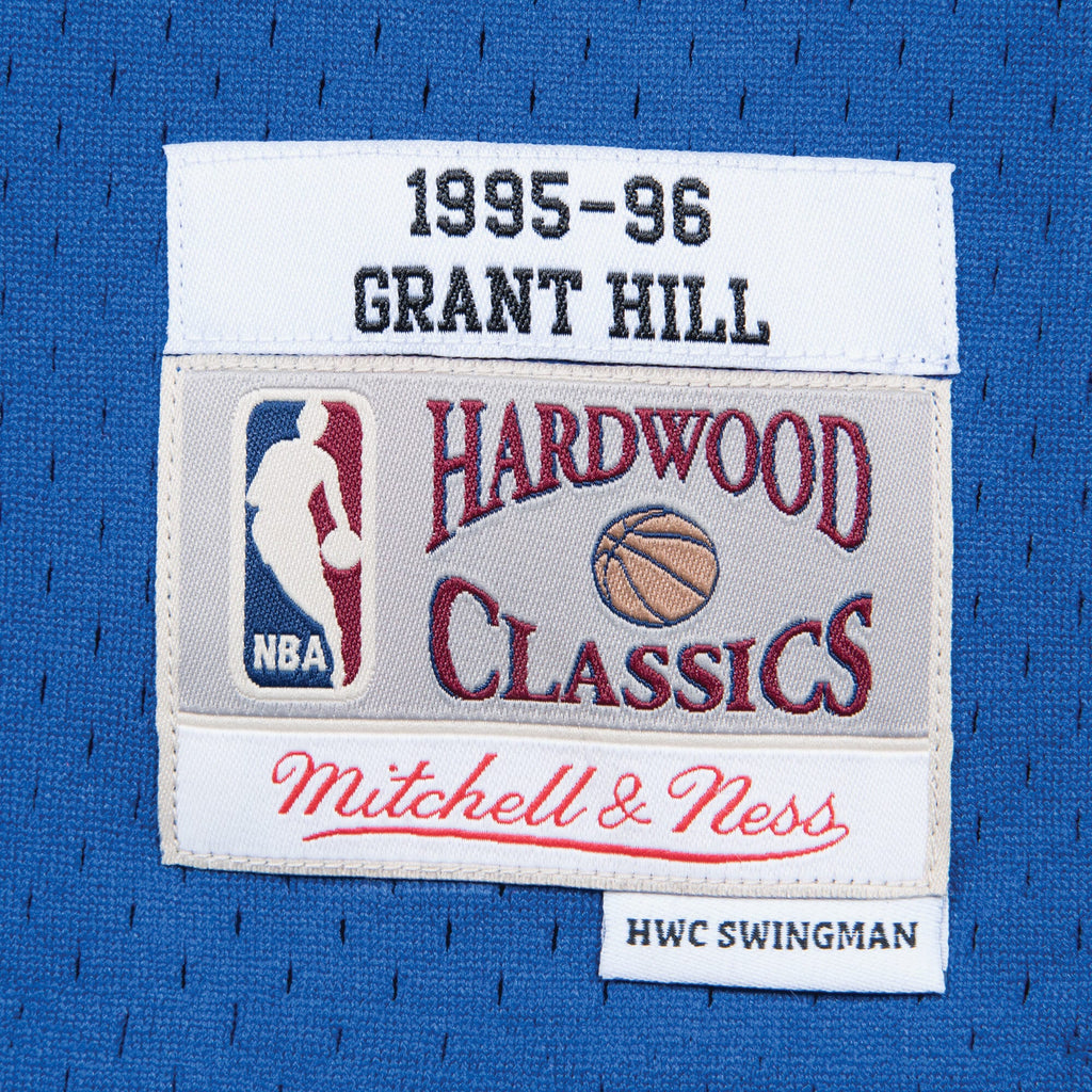Detroit Pistons Swingman Jersey Road Grant Hill 1995-96