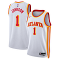 Atlanta Hawks Association Edition Swingman Jersey - White - Jalen Johnson - Unisex