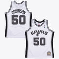 San Antonio Spurs David Robinson 1998 Swingman Authentic Jersey - White