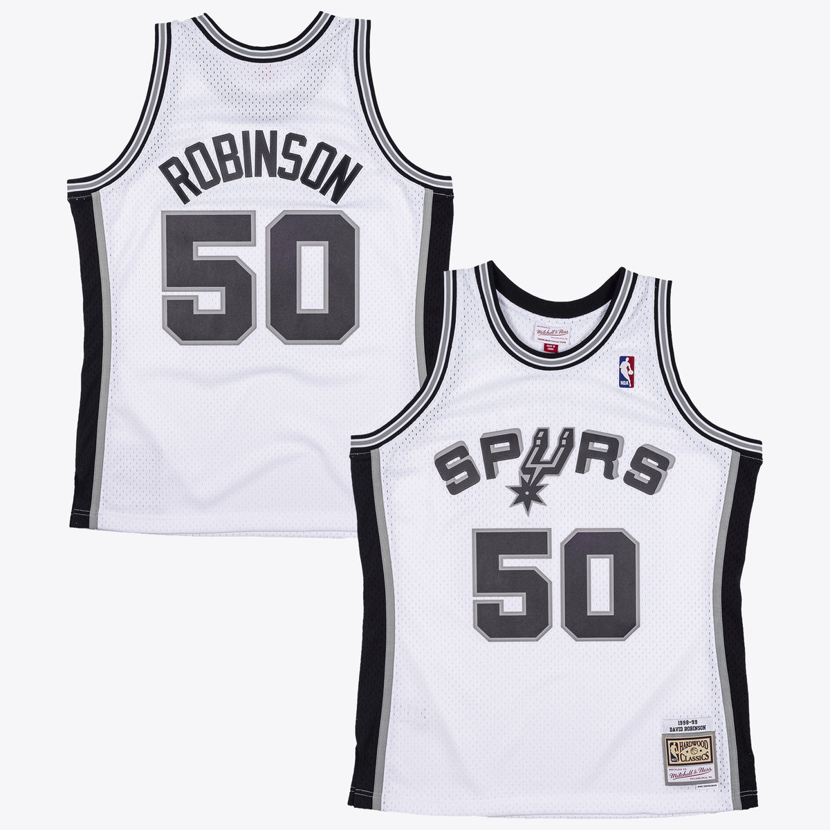 San Antonio Spurs David Robinson 1998 Swingman Authentic Jersey - White